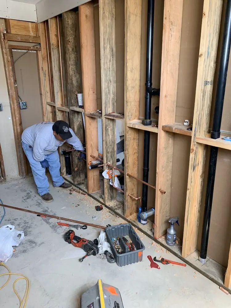 Commercial rough-in plumbing for Water Heater Replacement in Marshalee Estates